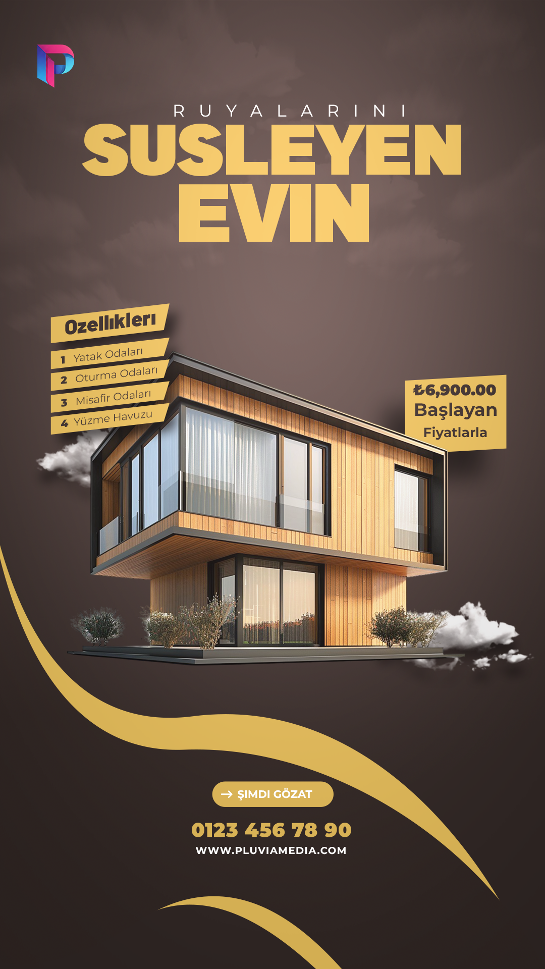 Emlak Mülk Afiş ME01