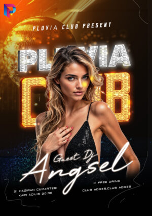 Event Party Club Etkinlik Afişi