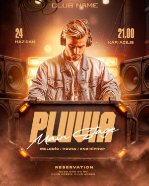 Event Party Club Etkinlik Afişi 2