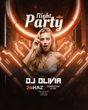 Event Party Club Etkinlik Afişi 14