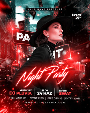 Event Party Club Etkinlik Afişi 18