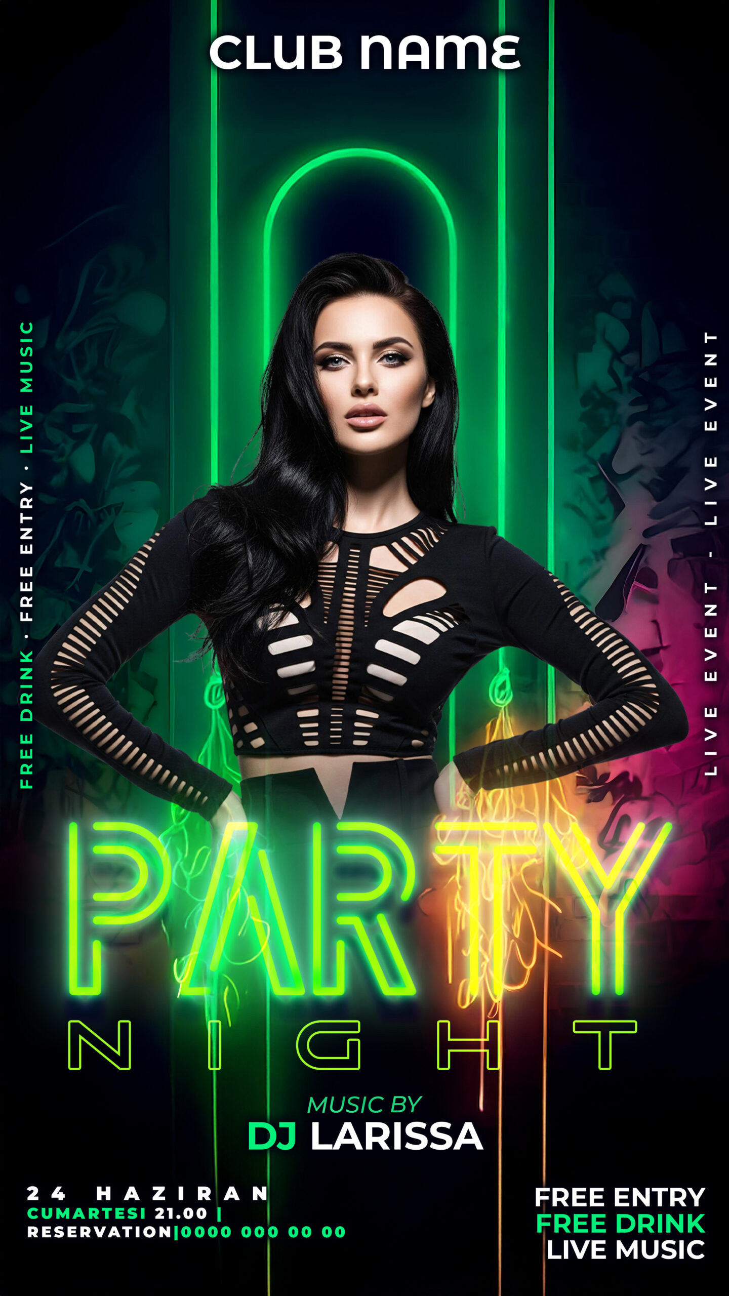 Event Party Club Etkinlik Afişi 15