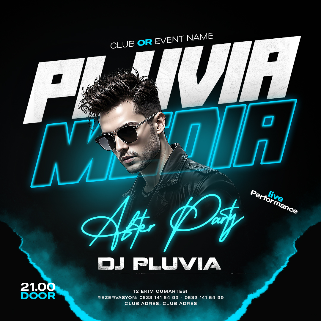 Event Party Club Etkinlik Afişi 5