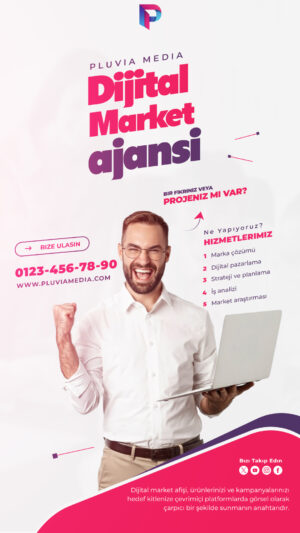 Dijital Pazarlama Afişi 4