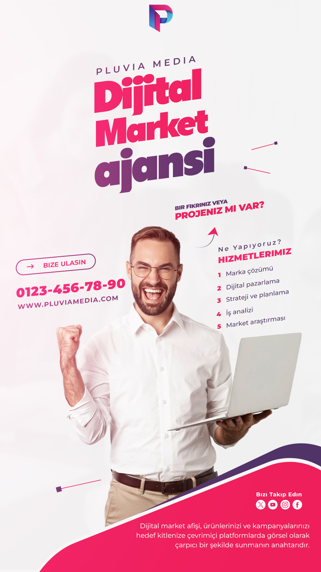 Dijital Pazarlama Afişi 4