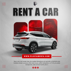 İşletmeniz için düzenlenebilir afiş reklam şablonu ve sosyal medya tasarımı.