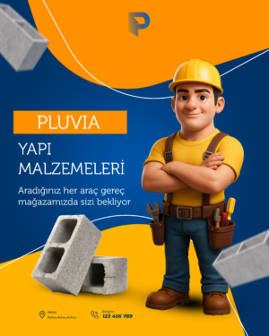 İşletmeniz için düzenlenebilir afiş reklam şablonu ve sosyal medya tasarımı